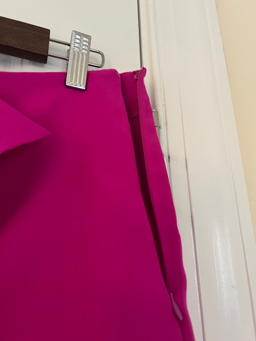 NWOT Judith March Southern Charm Fuchsia Skort Large Luxurious to the touch - Picture 5 of 9